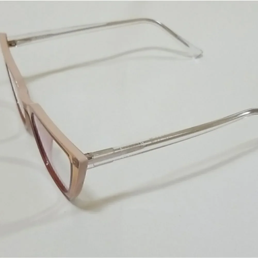 High Fashion Women's Square Cat Eye Blue Blocking Personality Glasses